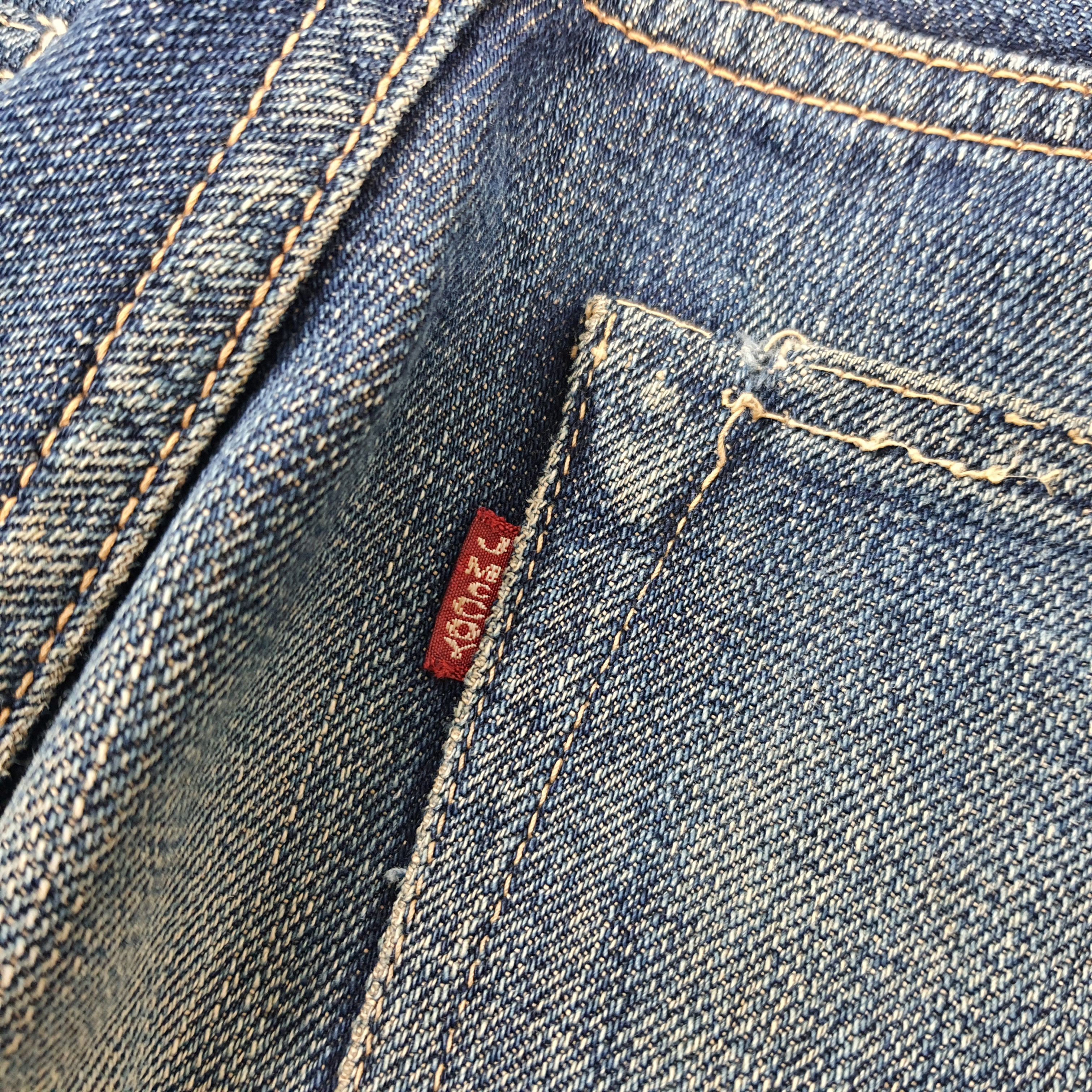 The Real McCoy's Vintage Joe McCoy Repro WW2 Selvedge Denim Jeans E1N37 Size US 29 - 6 Thumbnail