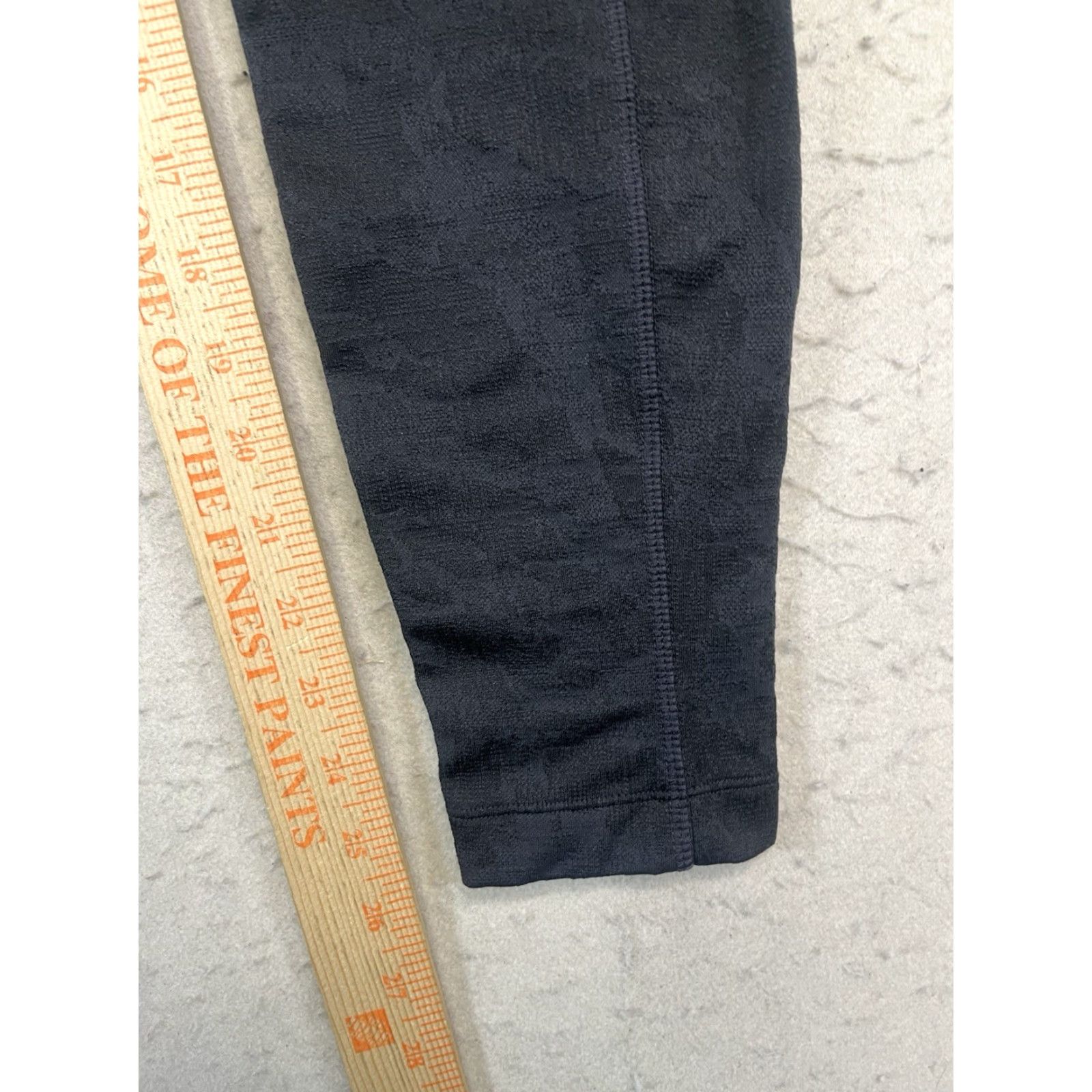 Vintage MONDETTA Women's Leggings Skinny Ankle Pockets Black Size S Activewear Gym & Training Size 28" / US 6 / IT 42 - 5 Thumbnail