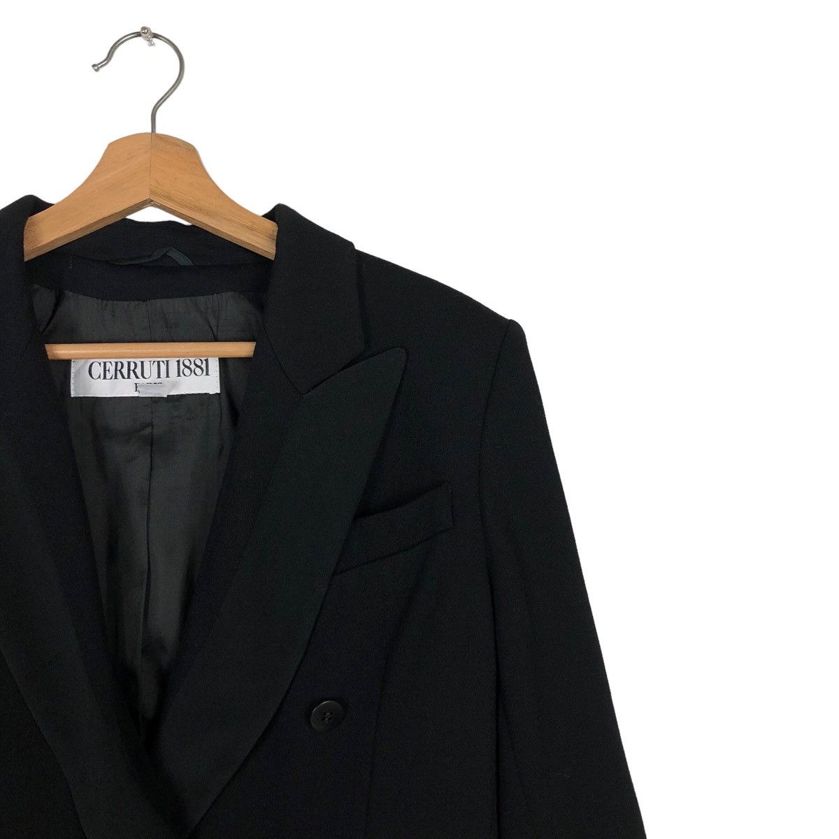 Japanese Brand 🔥Casual Cropped Coats Jacket Cerruti 1881 Paris Size XXS / US 00 / IT 34 - 6 Thumbnail