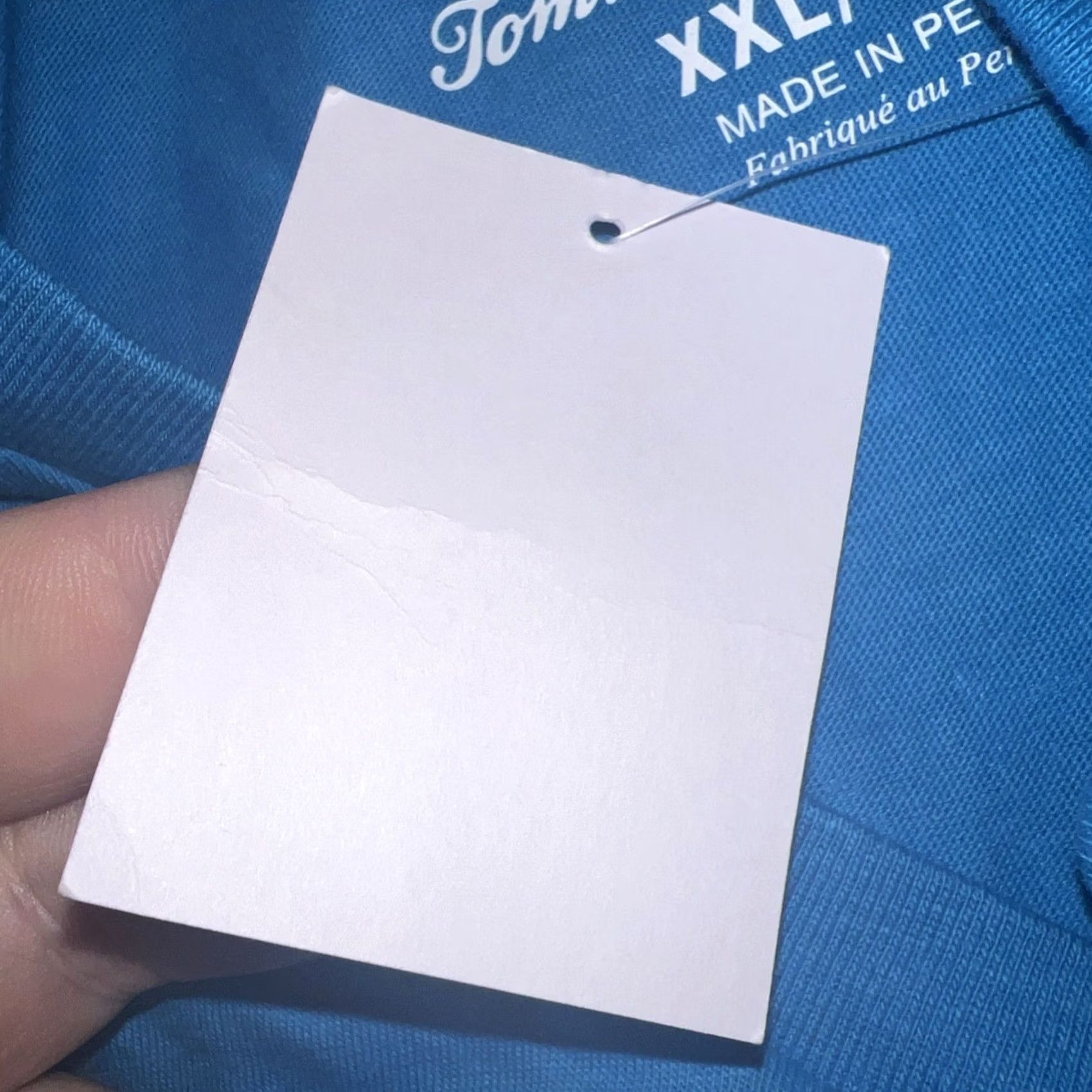 Tommy Bahama VINTAGE Tommy Bahama Tee Shirt 2XL Blue Boater Golfer Shirt Mens Regular Pockets Logo Beach Nautical Tropical Size US XXL / EU 58 / 5 - 6 Thumbnail