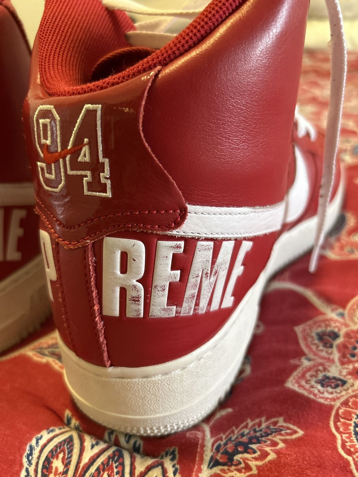 Nike × Supreme Supreme Nike Air Force 1 high Size US 13 / EU 46 - 3 Thumbnail