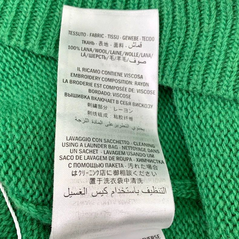 Gucci Gucci Green letter planet inlaid wool round-neck long-sleev Size US S / EU 44-46 / 1 - 8 Thumbnail