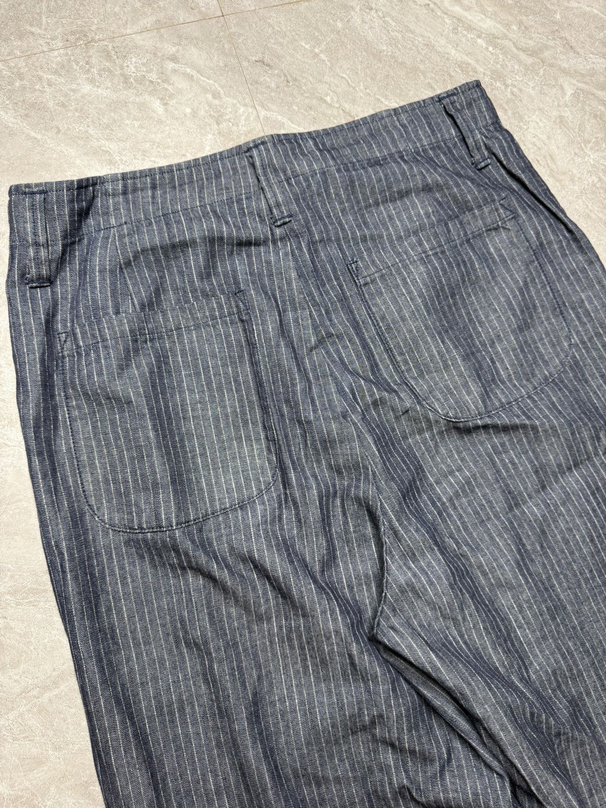 45rpm 45RPM Pinstripe Indigo Jacket & Pants Set Size US 31 - 4 Thumbnail