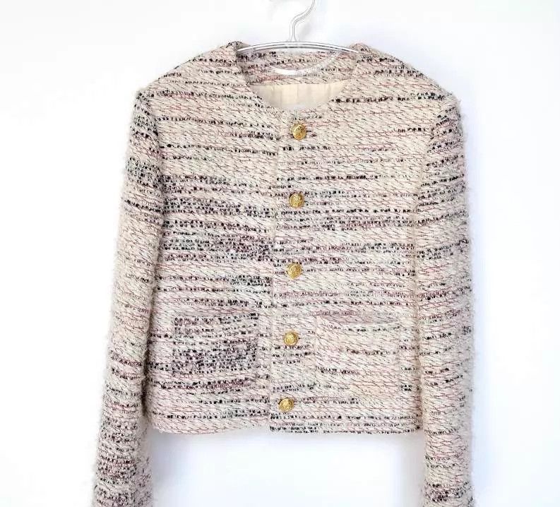 Celine Chanel-style tweed jacket 34