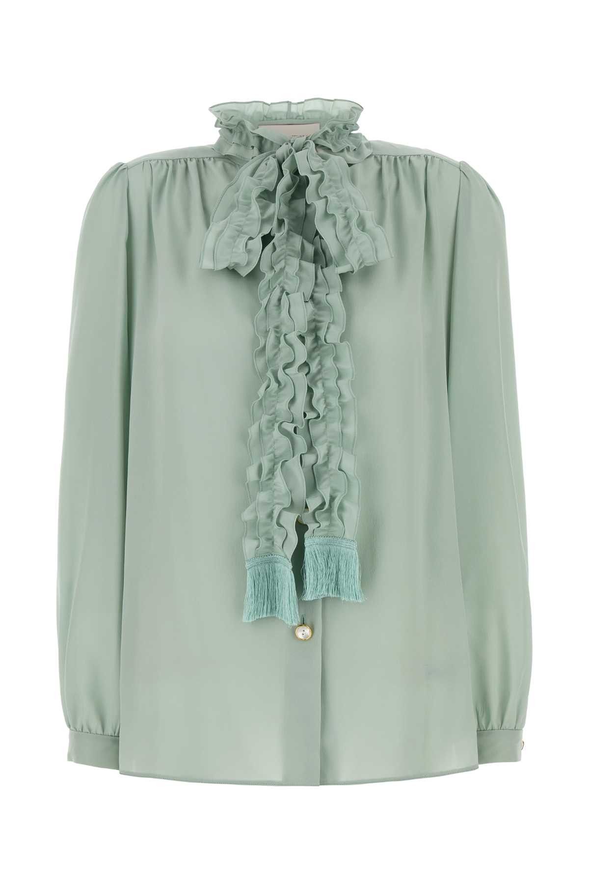 Valentino Tiffany Crepe Shirt Size M / US 6-8 / IT 42-44 - 1 Thumbnail