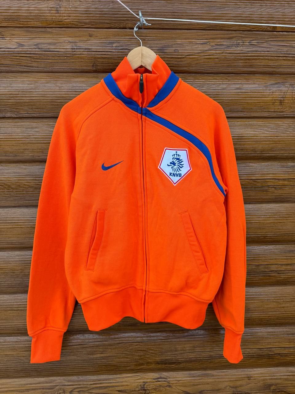 Nike Nike Netherlands Zip Football Track Jacket Size US S / EU 44-46 / 1 - 1 Thumbnail