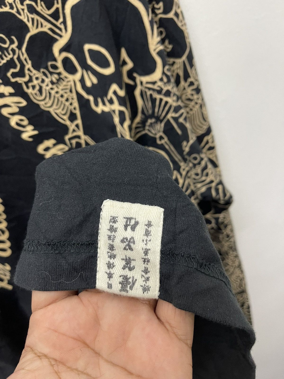 Tedman Rare Vintage Tedman Ted Company Sukajan Skull Yakuza Design Size US M / EU 48-50 / 2 - 4 Thumbnail