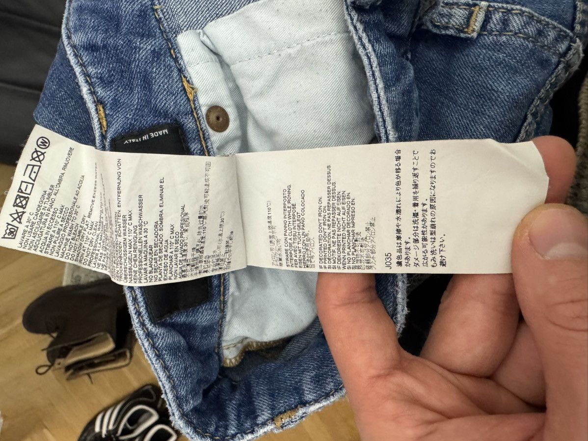 Dsquared2 Dsquared2 Super Skinny Jean Distressed Luxury Denim Pant Zip Size US 30 / EU 46 - 8 Thumbnail