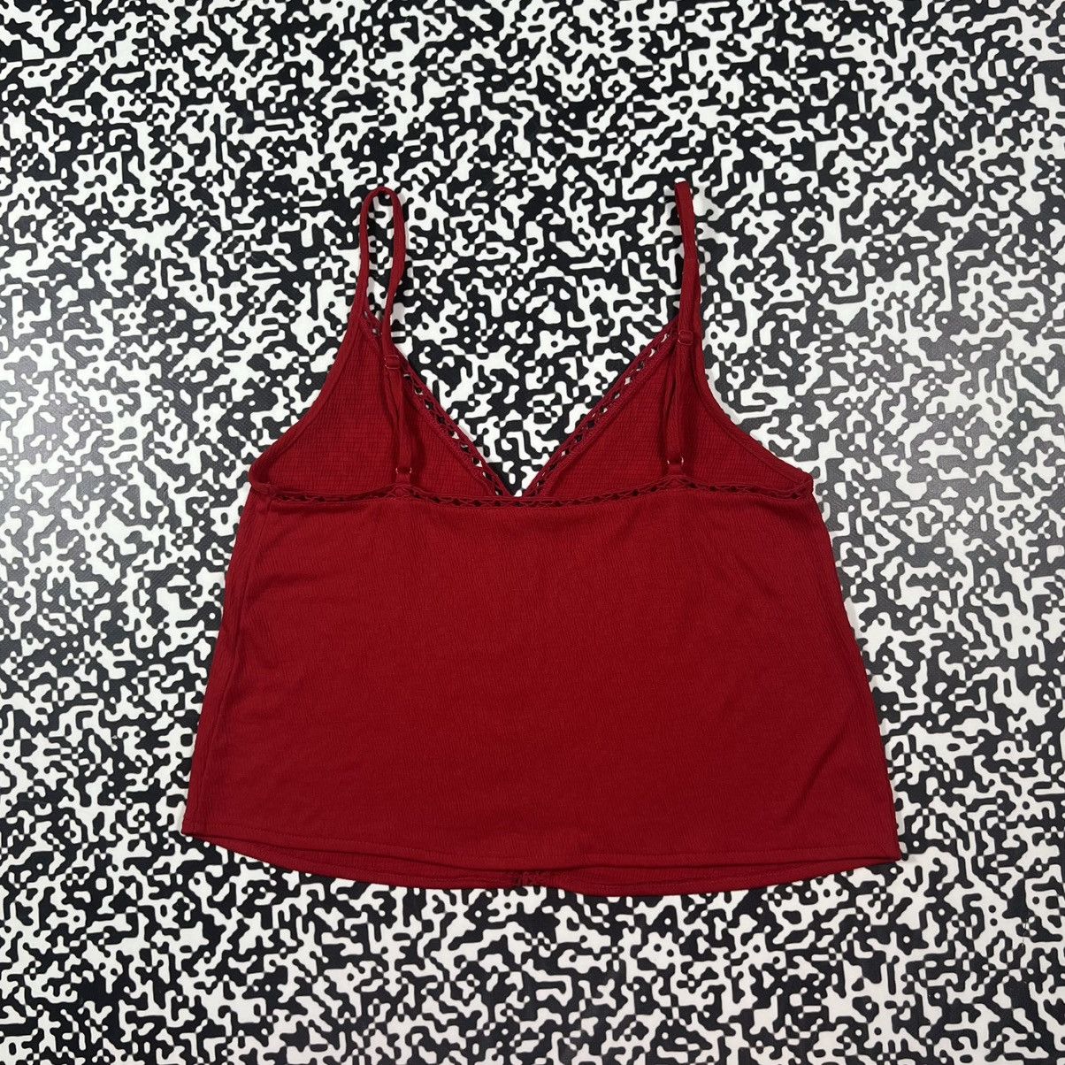 Vintage Vintage Y2K Sexy Retro Red Tank Top Japanese 90s Style Size M / US 6-8 / IT 42-44 - 11 Thumbnail