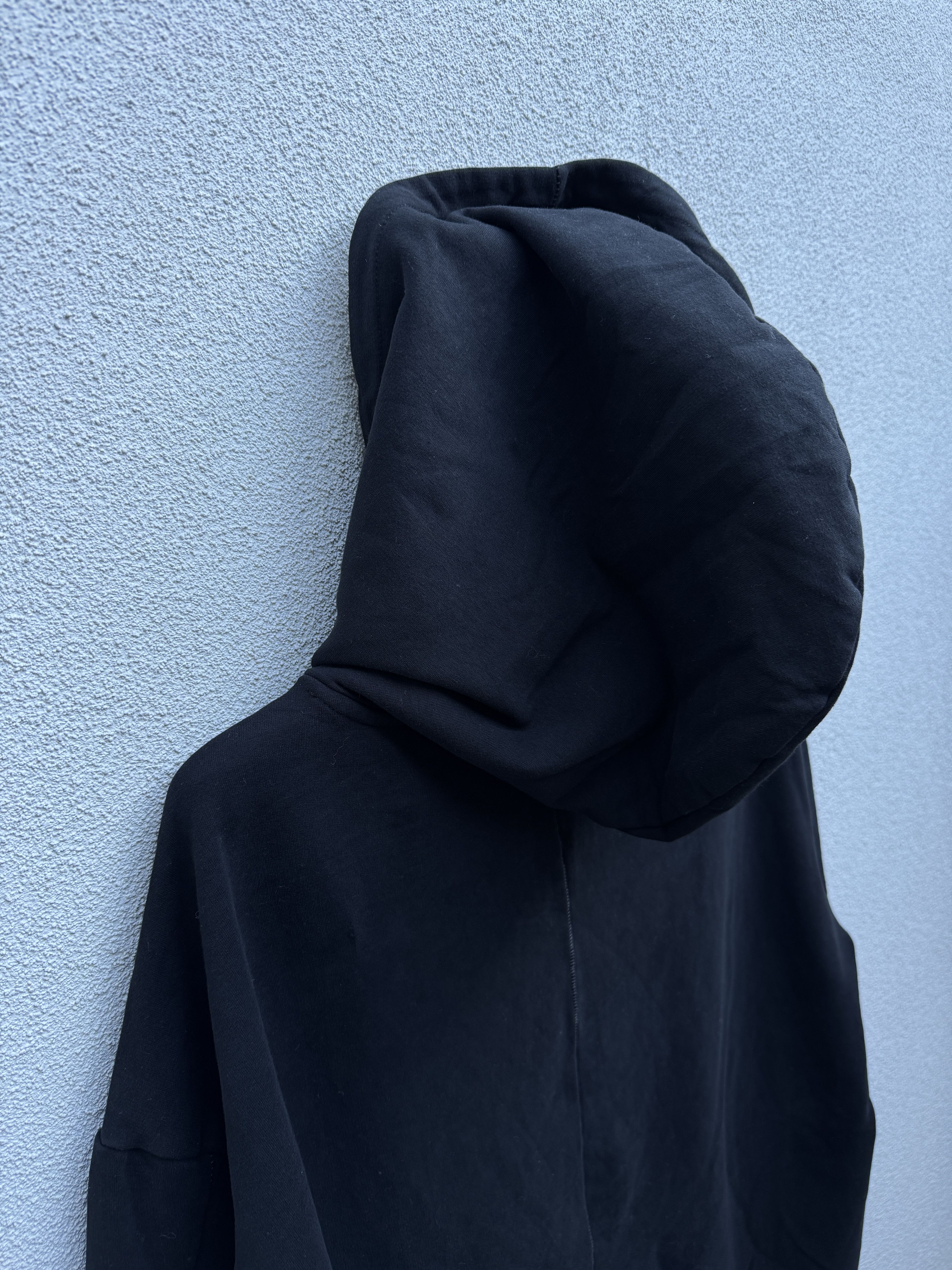 Thom Krom Thom Krom Black Cotton Bone Hoddie Sweater with Print Size US XL / EU 56 / 4 - 9 Thumbnail