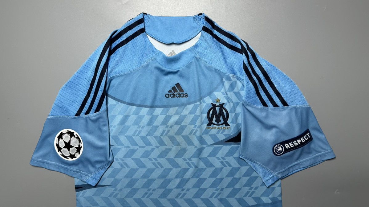 Adidas MARSEILLE ADIDAS 2009/2010 SOCCER AWAY JERSEY #23 MORIENTES Size US L / EU 52-54 / 3 - 3 Thumbnail