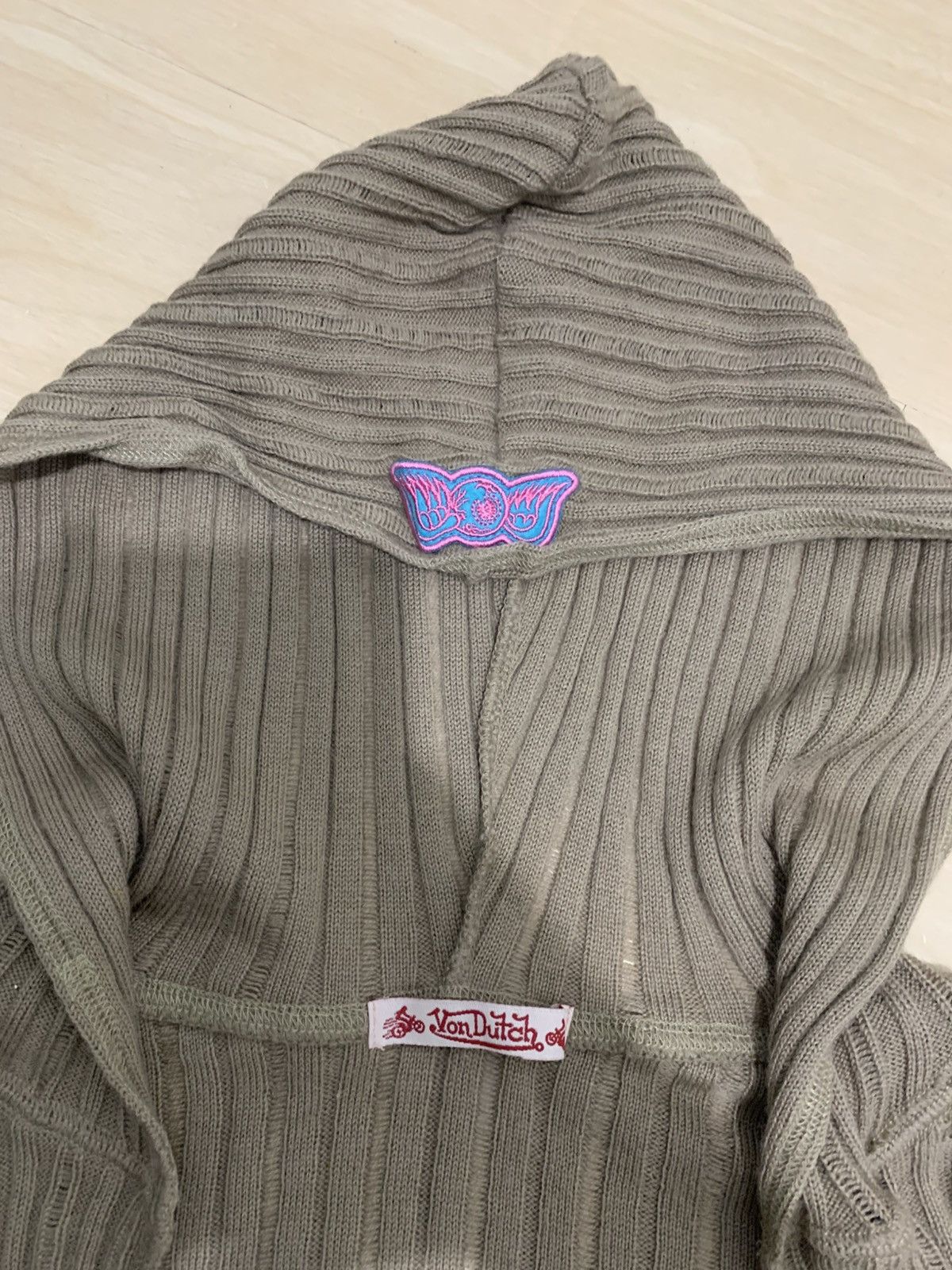 Von Dutch Vintage Von dutch knit hoodie rare item Size XS / US 0-2 / IT 36-38 - 4 Thumbnail