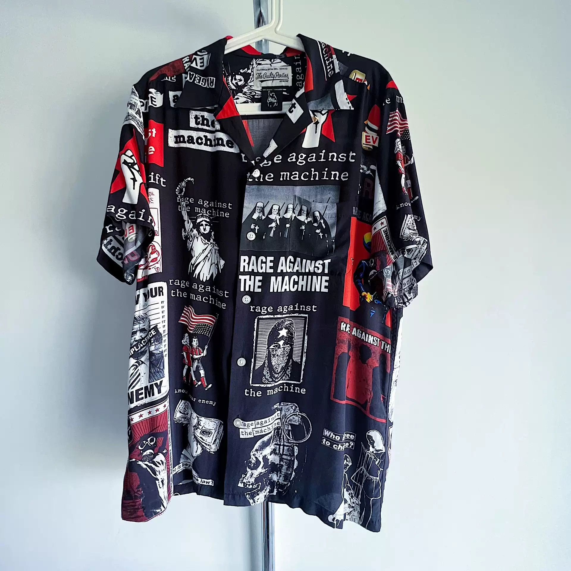 Wacko Maria Wacko Maria Rage Against The Machine Hawaiian Shirt | Grailed