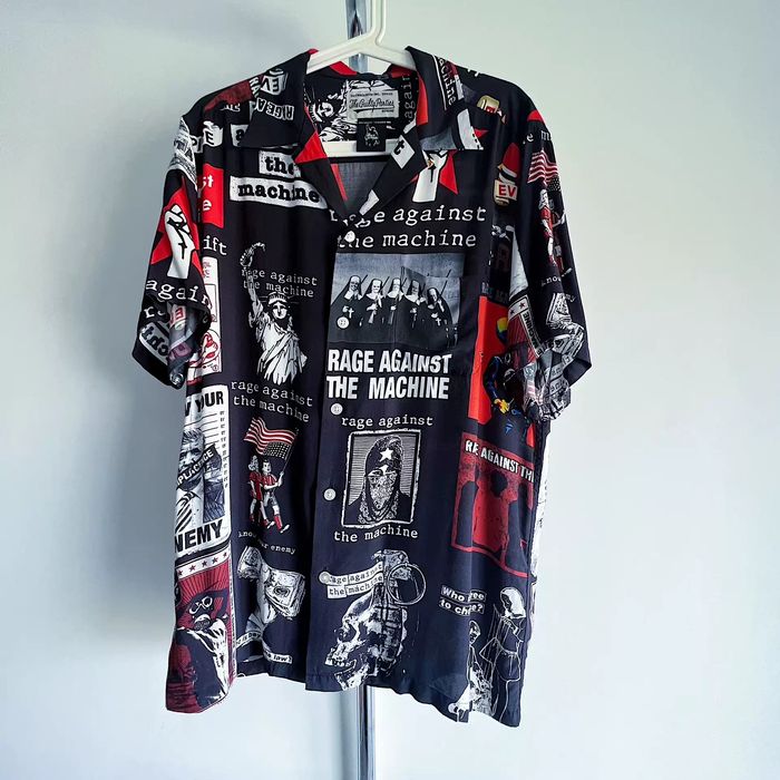 Wacko Maria Wacko Maria Rage Against The Machine Hawaiian Shirt