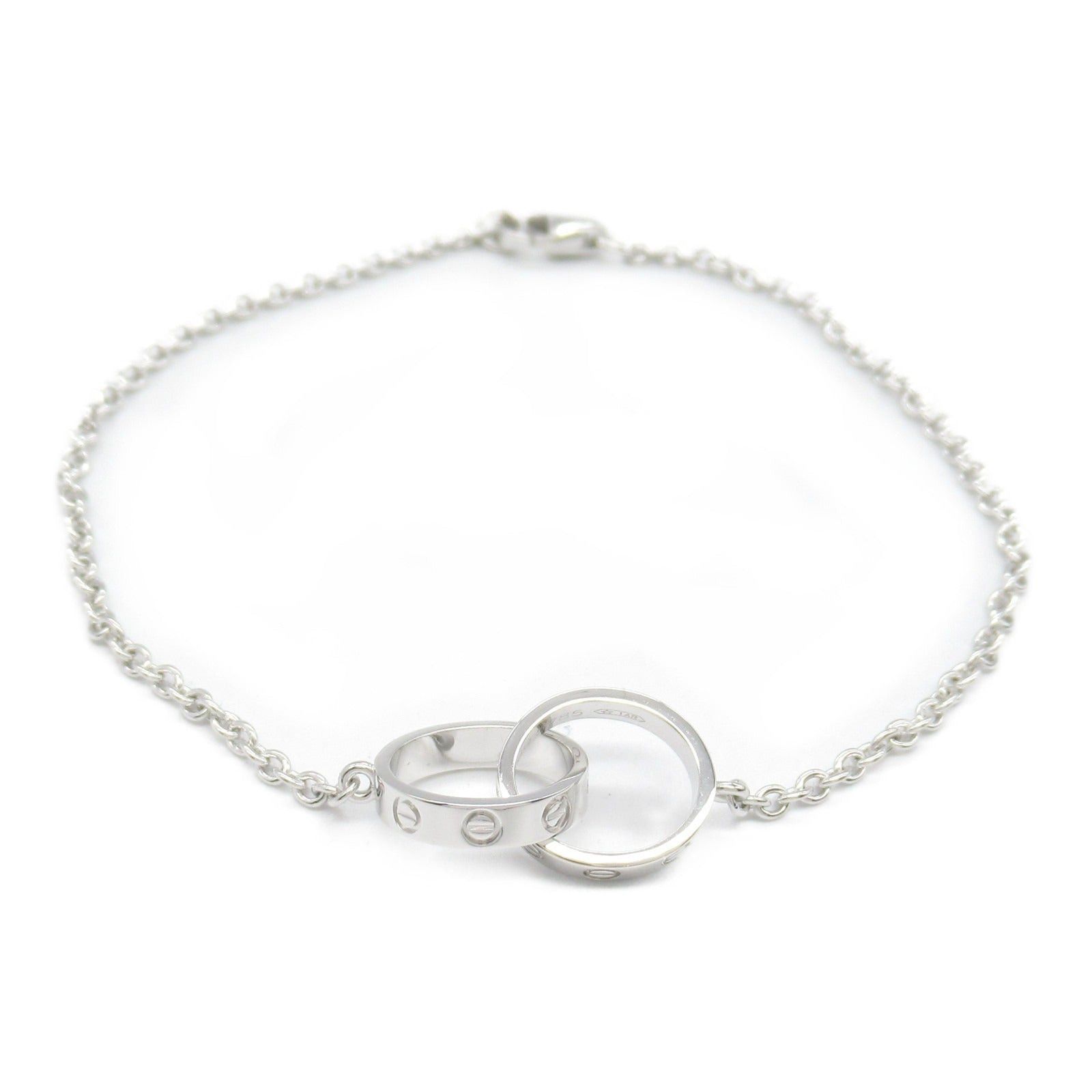 Cartier Cartier Baby Love Bracelet K18Wg (White Gold) Silver Size ONE SIZE - 1 Thumbnail