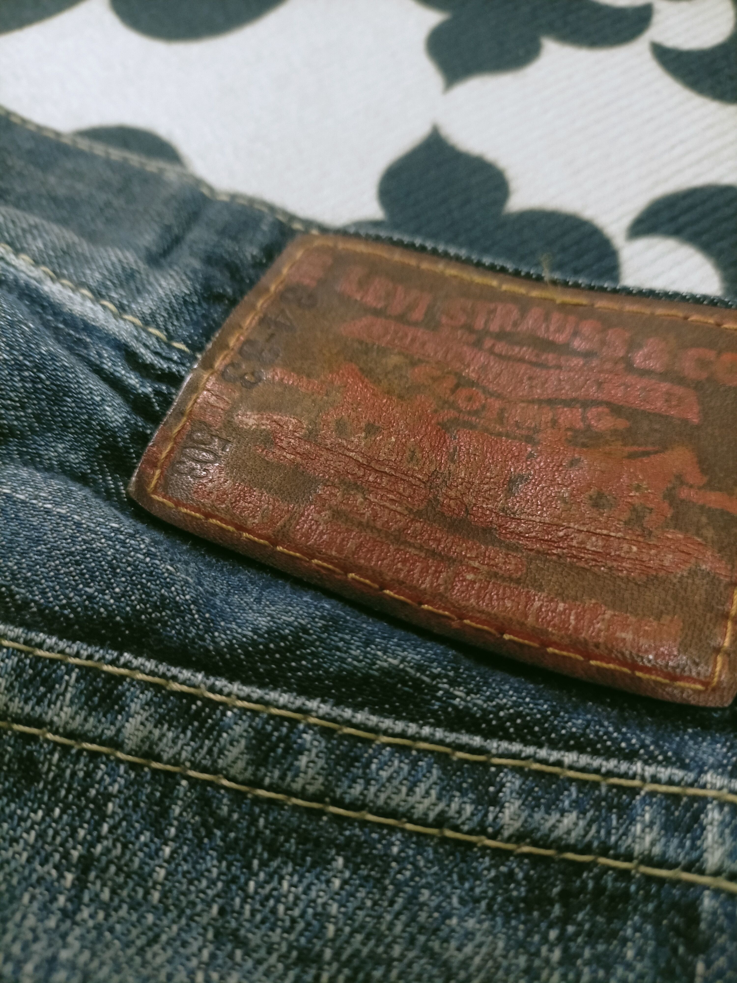 Levi's 🔥 Vintage 🔥 Levis 503 Mudwash Distressed Loose Fit Jeans Size US 34 / EU 50 - 9 Thumbnail