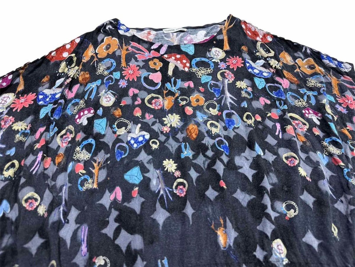 Issey Miyake 🔥Rare Vintage Tsumori Chisato Drawstring Dress Mushroom Size L / US 10 / IT 46 - 8 Thumbnail