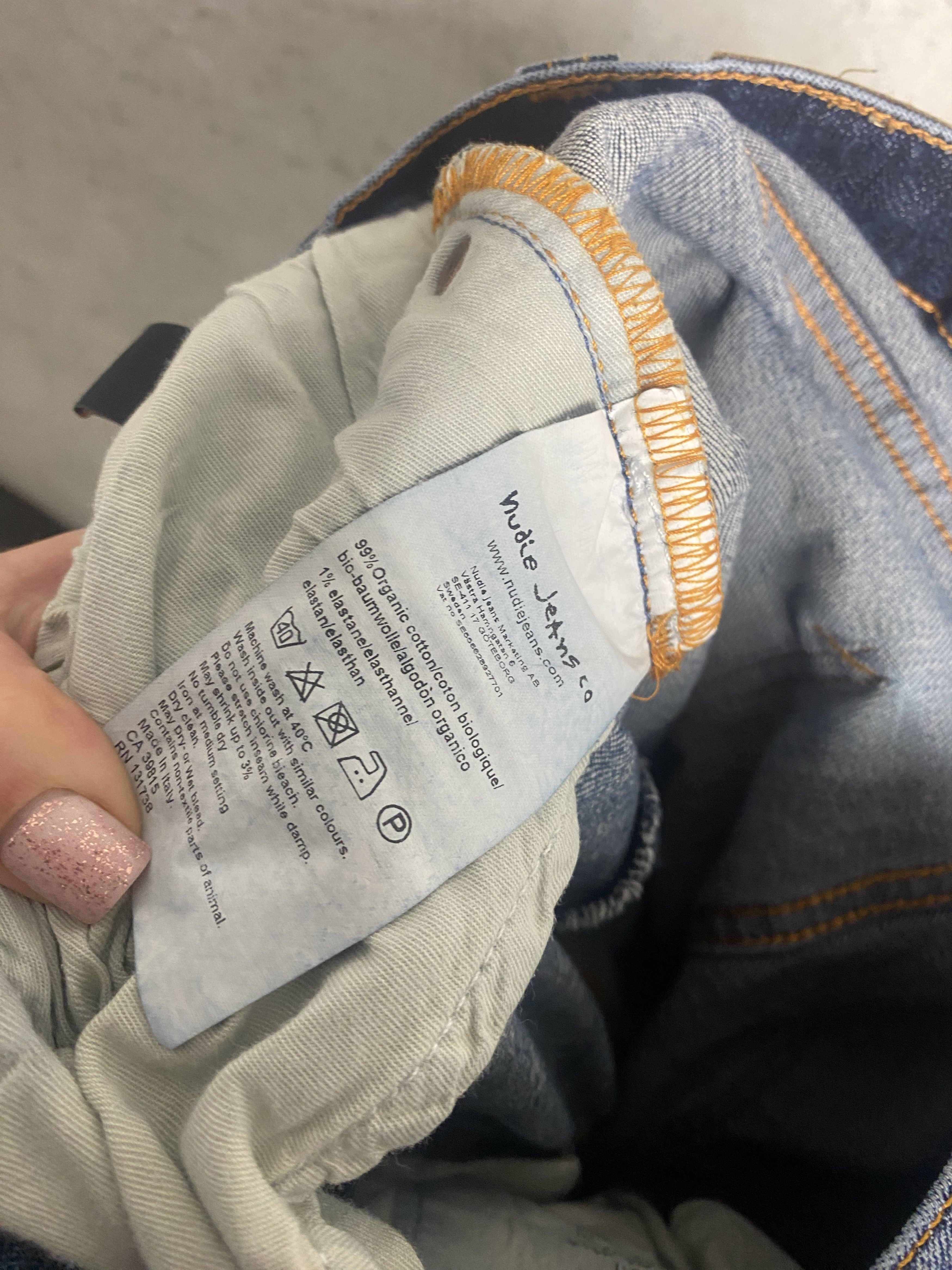 Nudie Jeans Nudie Jeans Thin Finn denim jeans pants casual Size US 30 / EU 46 - 8 Thumbnail