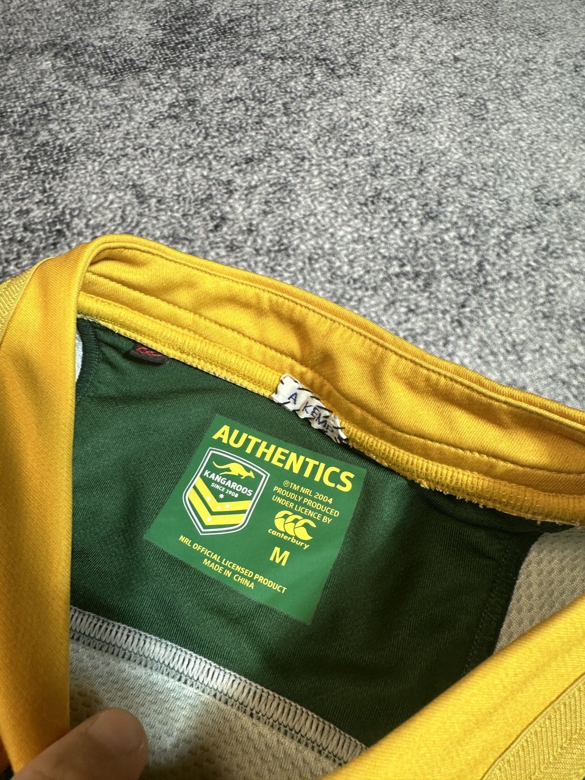 Canterbury of New Zealand Canterbury Australia Rugby Jersey Streetwear Rare Sportswear Size US M / EU 48-50 / 2 - 5 Thumbnail