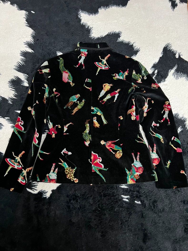 Kenzo KENZO Character Life Velvet Jacket Size XS / US 0-2 / IT 36-38 - 5 Thumbnail