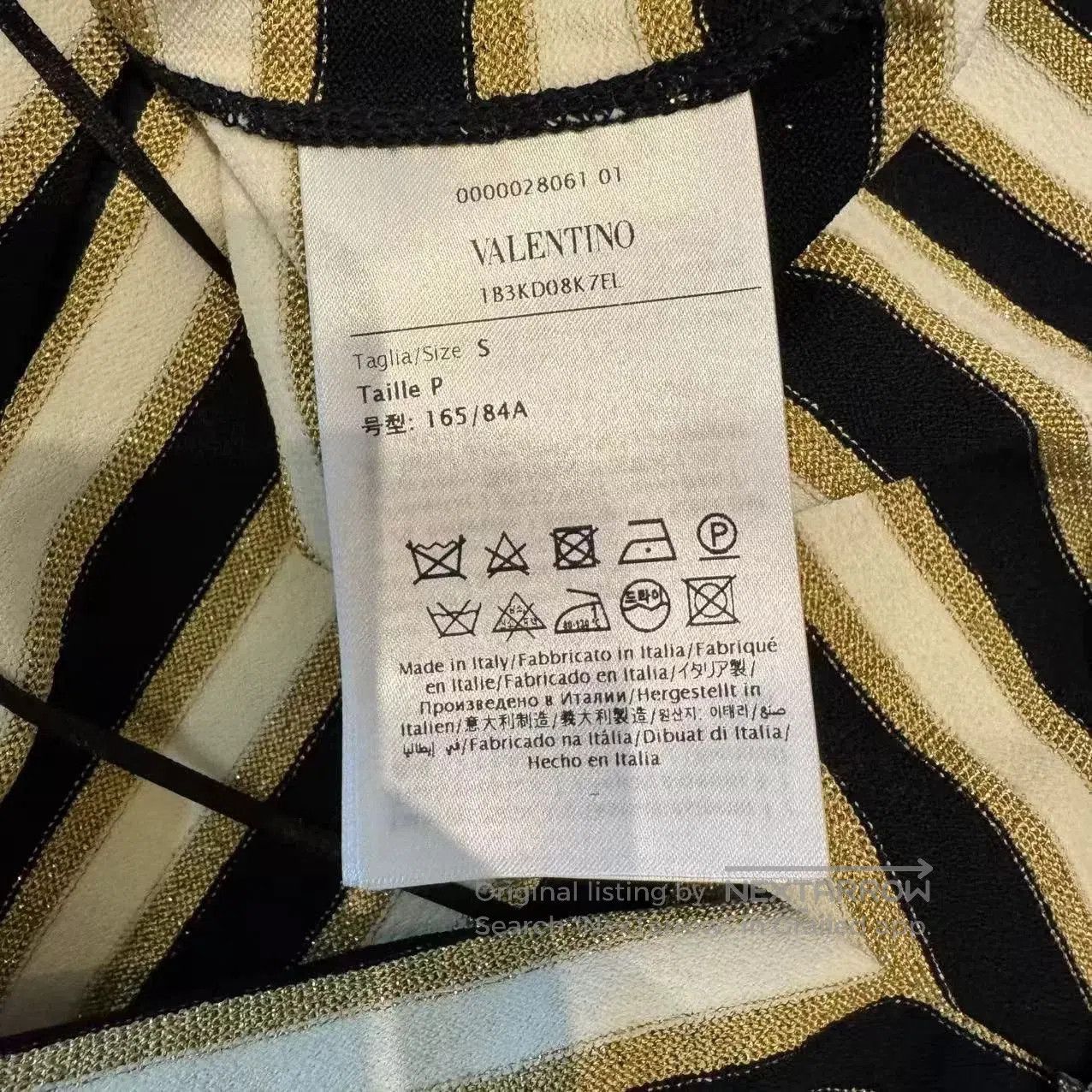 Valentino Valentino Striped Knit Dress. Size US 36 / EU 52 - 5 Thumbnail