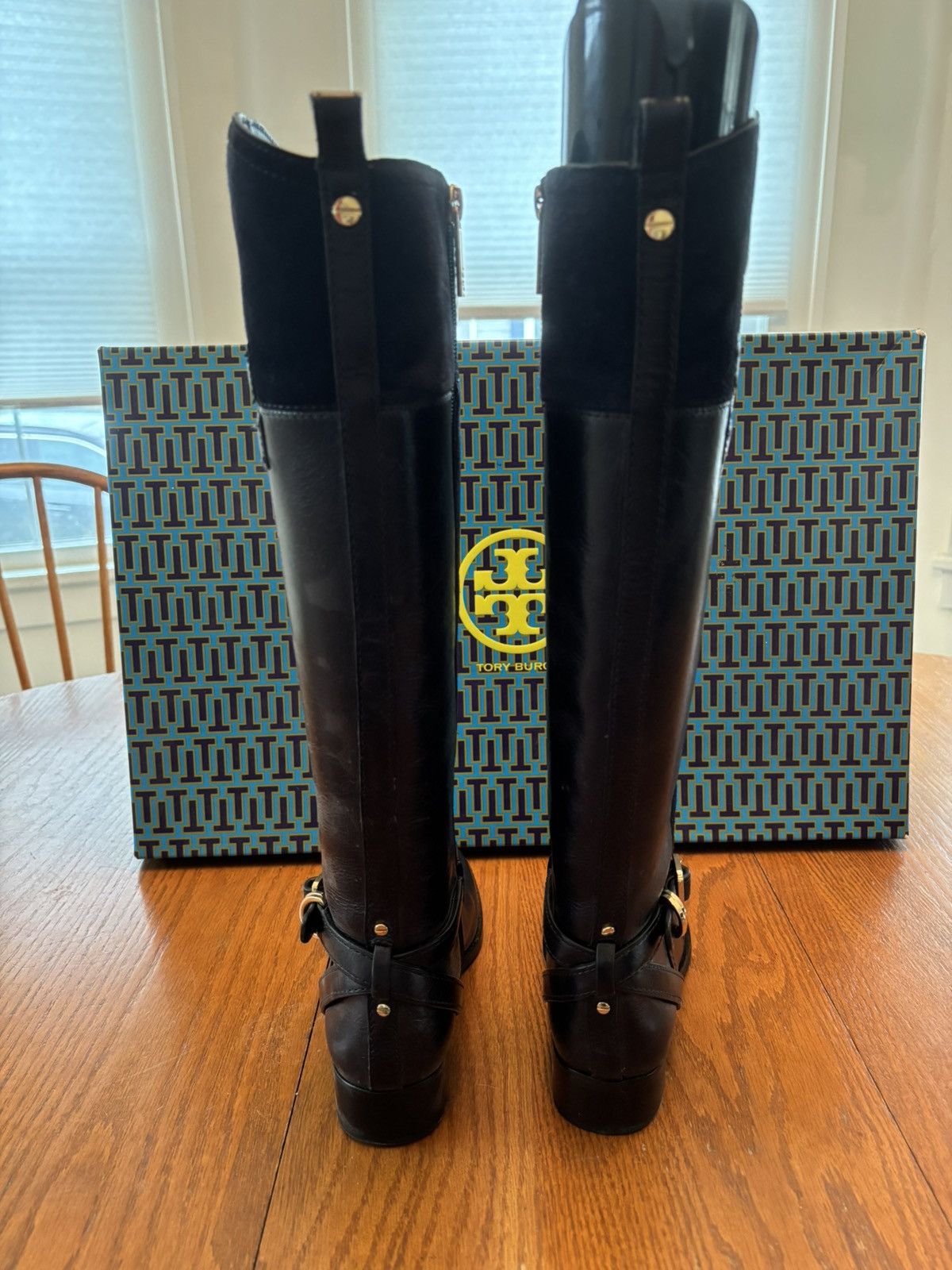 Tory Burch Tory Burch Lizzie 35mm Riding Boots Size US 5.5 / IT 35.5 - 5 Thumbnail