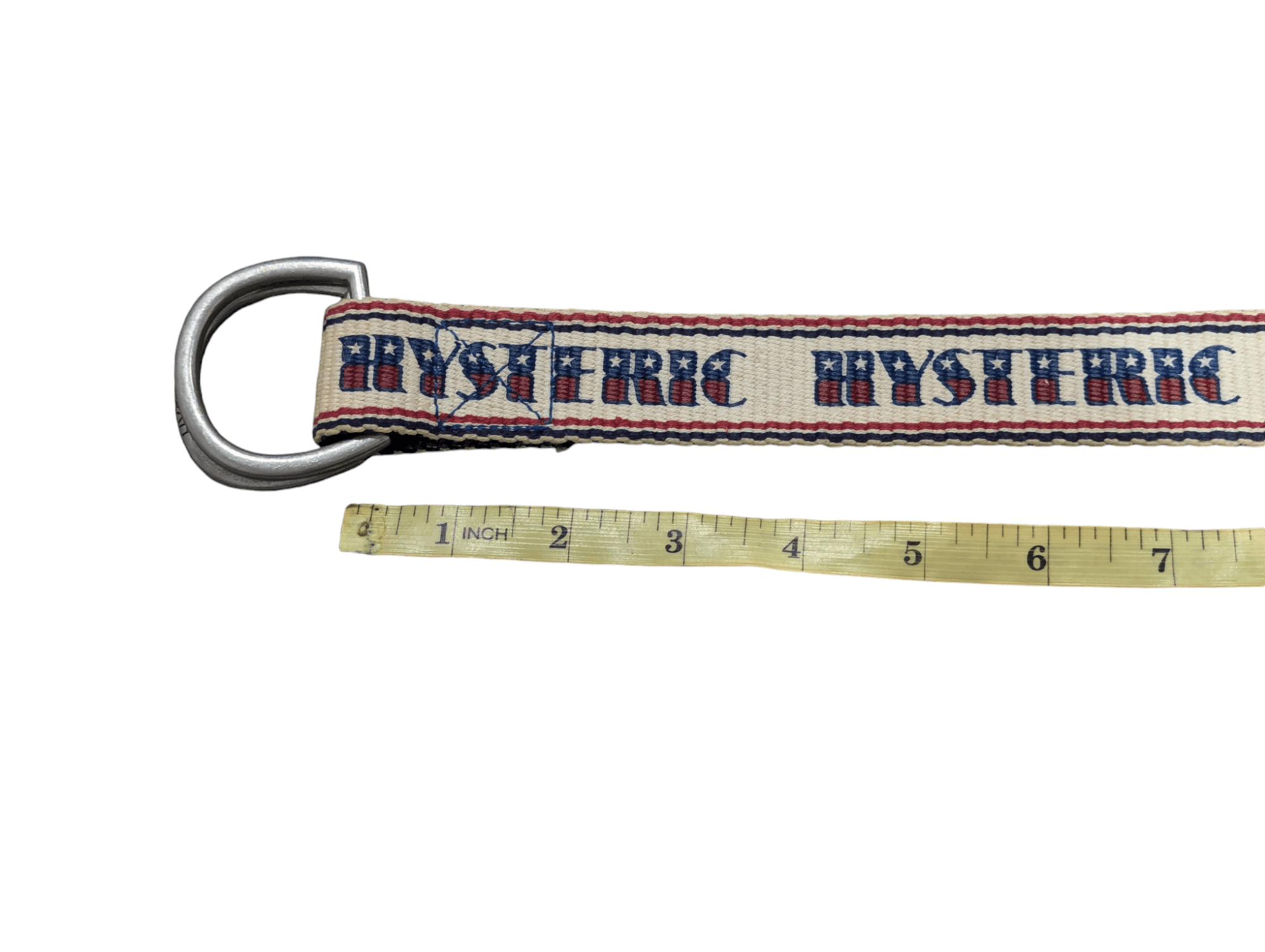 Hysteric Glamour HYSTERIC GLAMOUR SPELL OUT BELT Size 42 - 6 Thumbnail