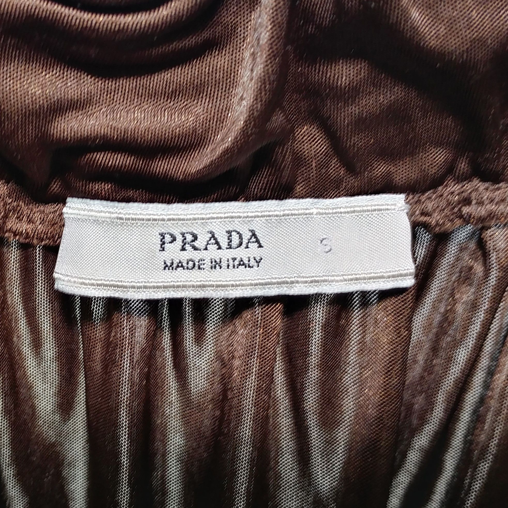 Vintage Y2K Smocked Dress - Brown Crushed Velvet Archive