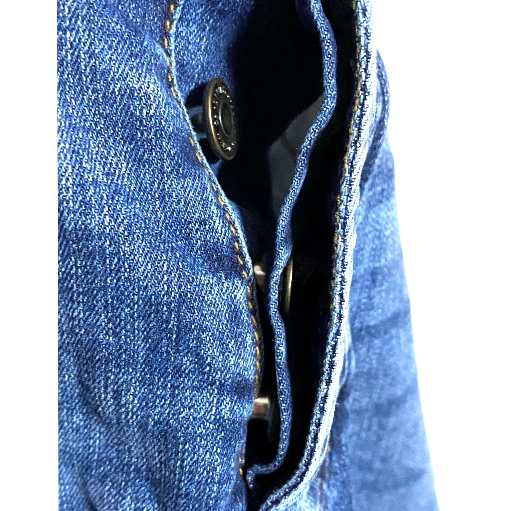 CO VINTAGE Denim Co Est 1969 Jeans Button Fly Slim Leg Blue Denim Mens 30 x 32 Stretch Jeans Mens Size US 30 / EU 46 - 7 Thumbnail