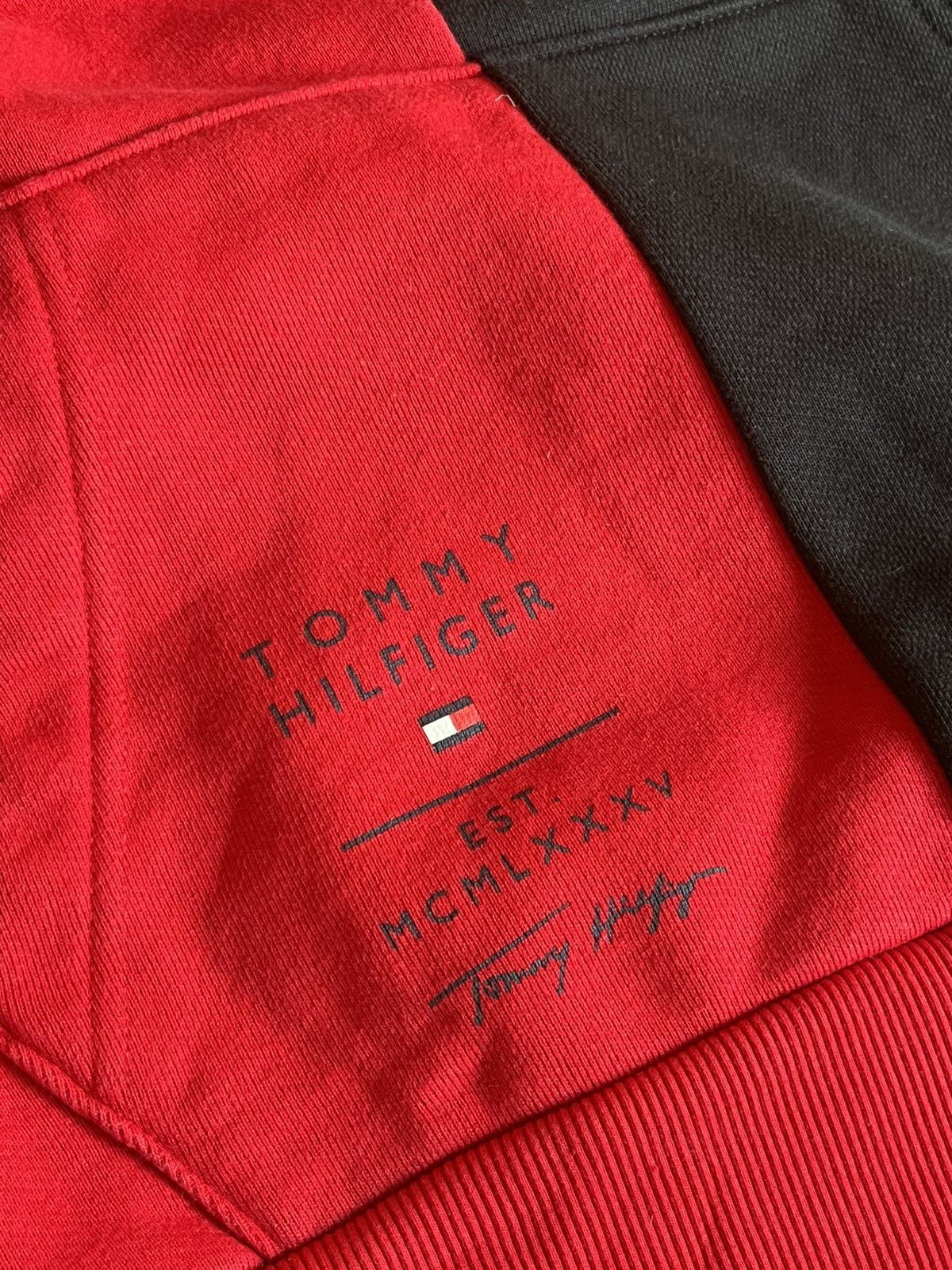 Tommy Hilfiger Tommy Hilfiger Split Hoodie Size US XL / EU 56 / 4 - 5 Thumbnail