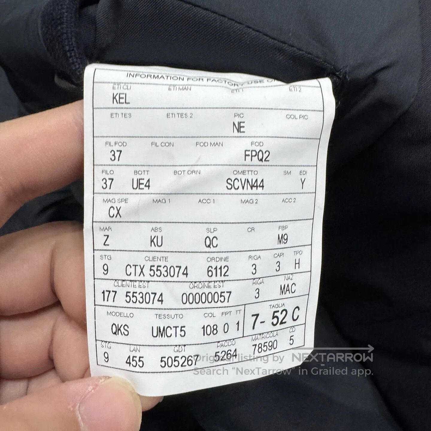 Ermenegildo Zegna #REF! Size 52R - 4 Thumbnail