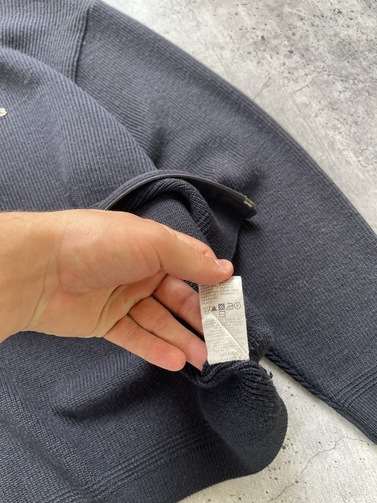 Lacoste Lacoste Sweater Full Zip Cotton Track Jacket Logo Black Size US XXL / EU 58 / 5 - 6 Thumbnail