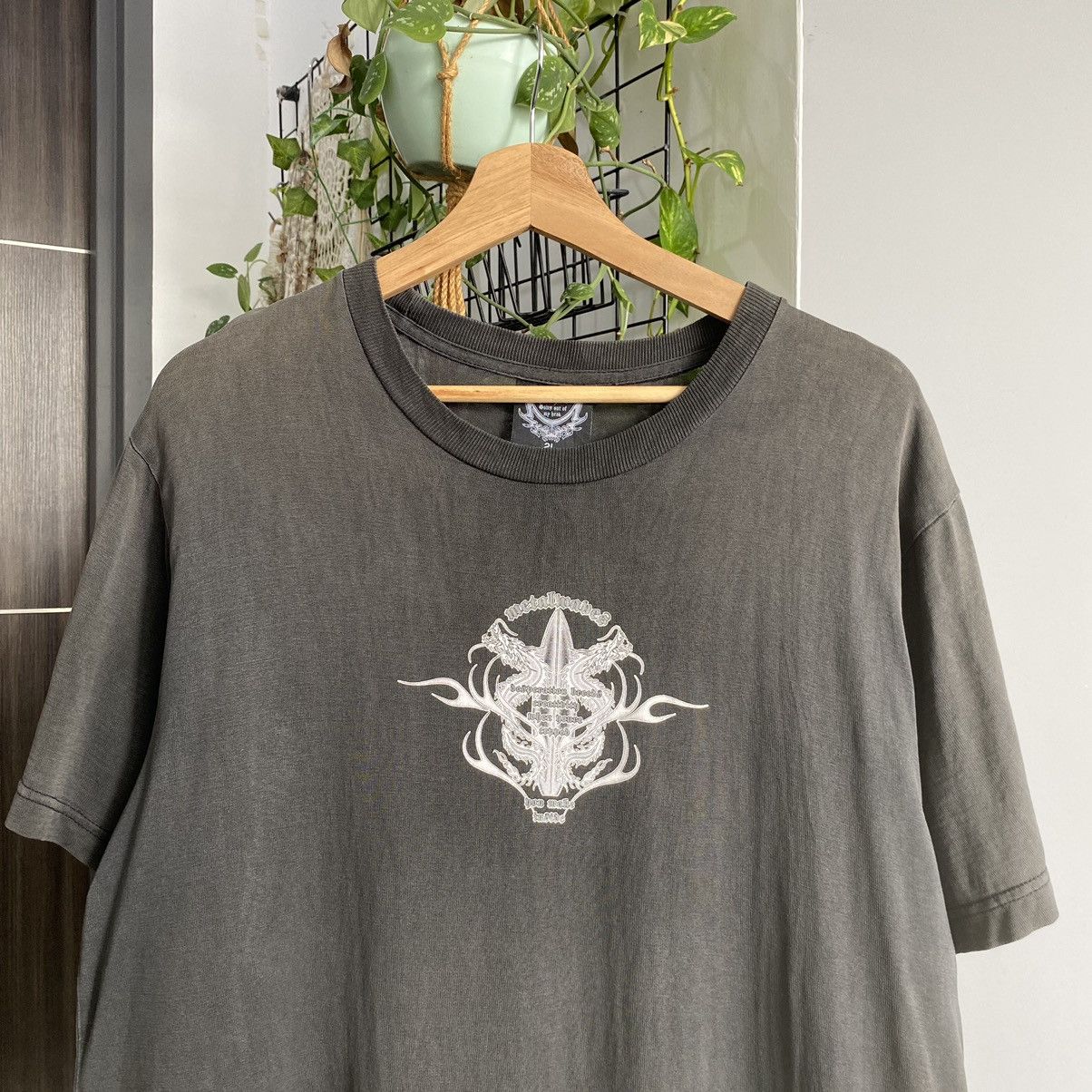 Vintage Thrashed Faded Vintage 90s Dig Deep Dragon Surf ERD GRUNGE T Size US XL / EU 56 / 4 - 6 Thumbnail