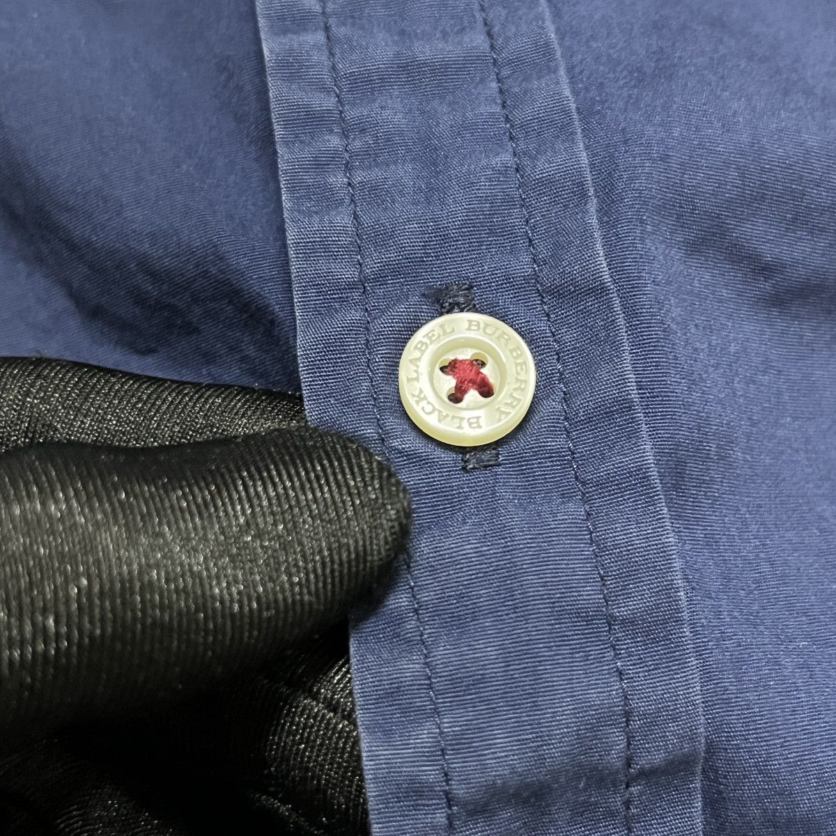 Black Label × Burberry × Vintage Burberry Black Label Button Up Shirt Size US M / EU 48-50 / 2 - 5 Thumbnail
