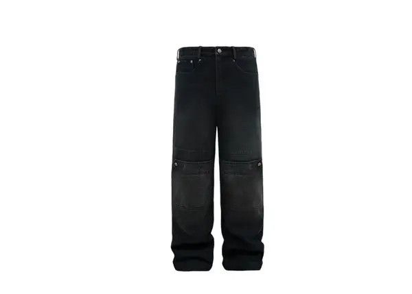 VIBE Heavy Duty Pocket Hardware Straight Leg Work Jeans Size US 32 / EU 48 - 4 Thumbnail