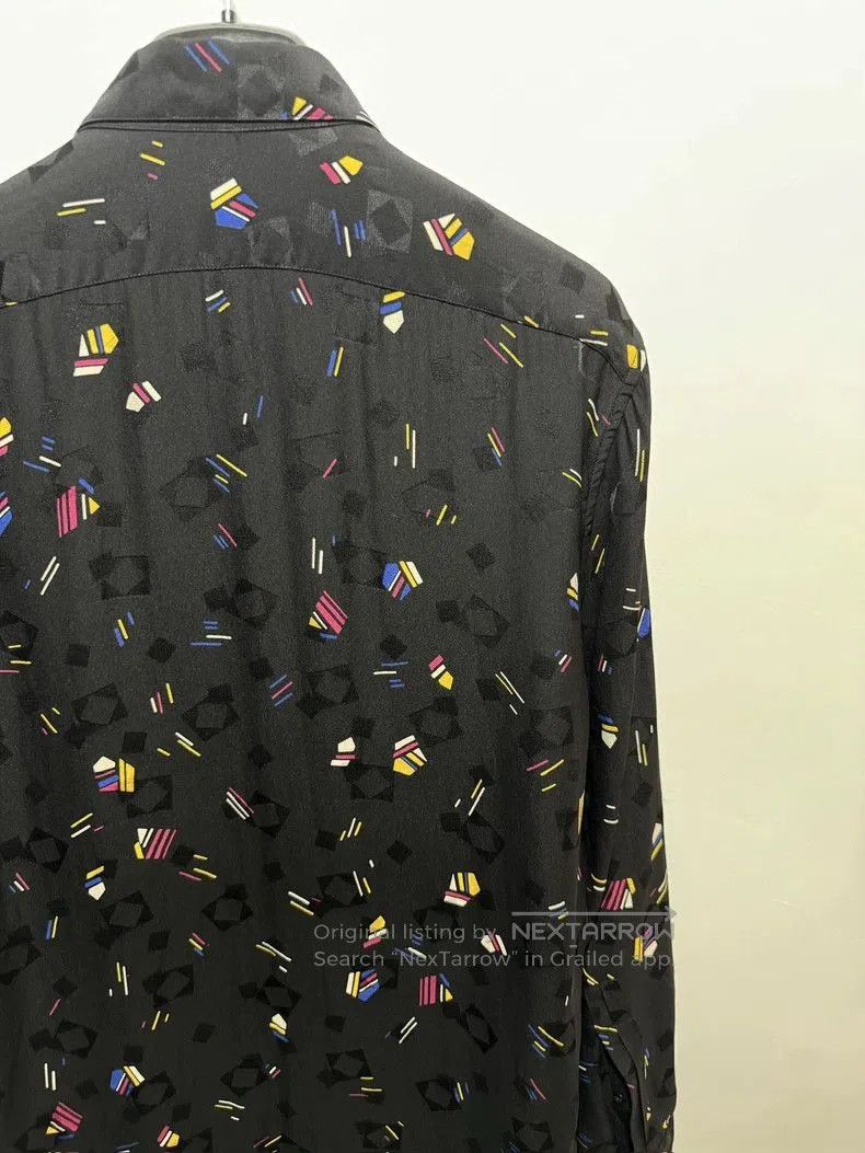Other Saint Laurent Silk Geometric Print Shirt. Size US L / EU 52-54 / 3 - 4 Thumbnail