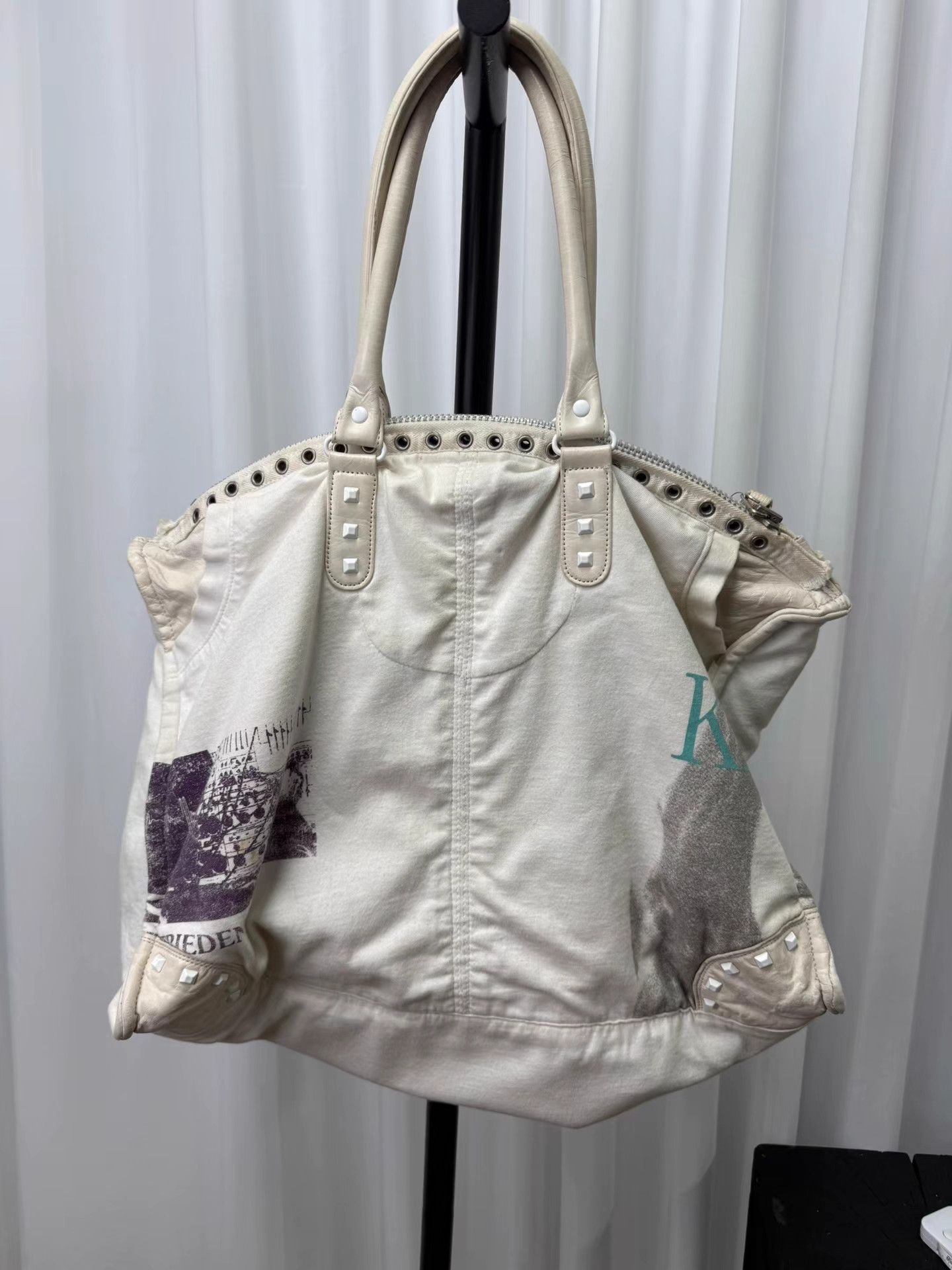 Undercover UNDERCOVER T Period Studded Handbag K20 Size ONE SIZE - 1 Thumbnail