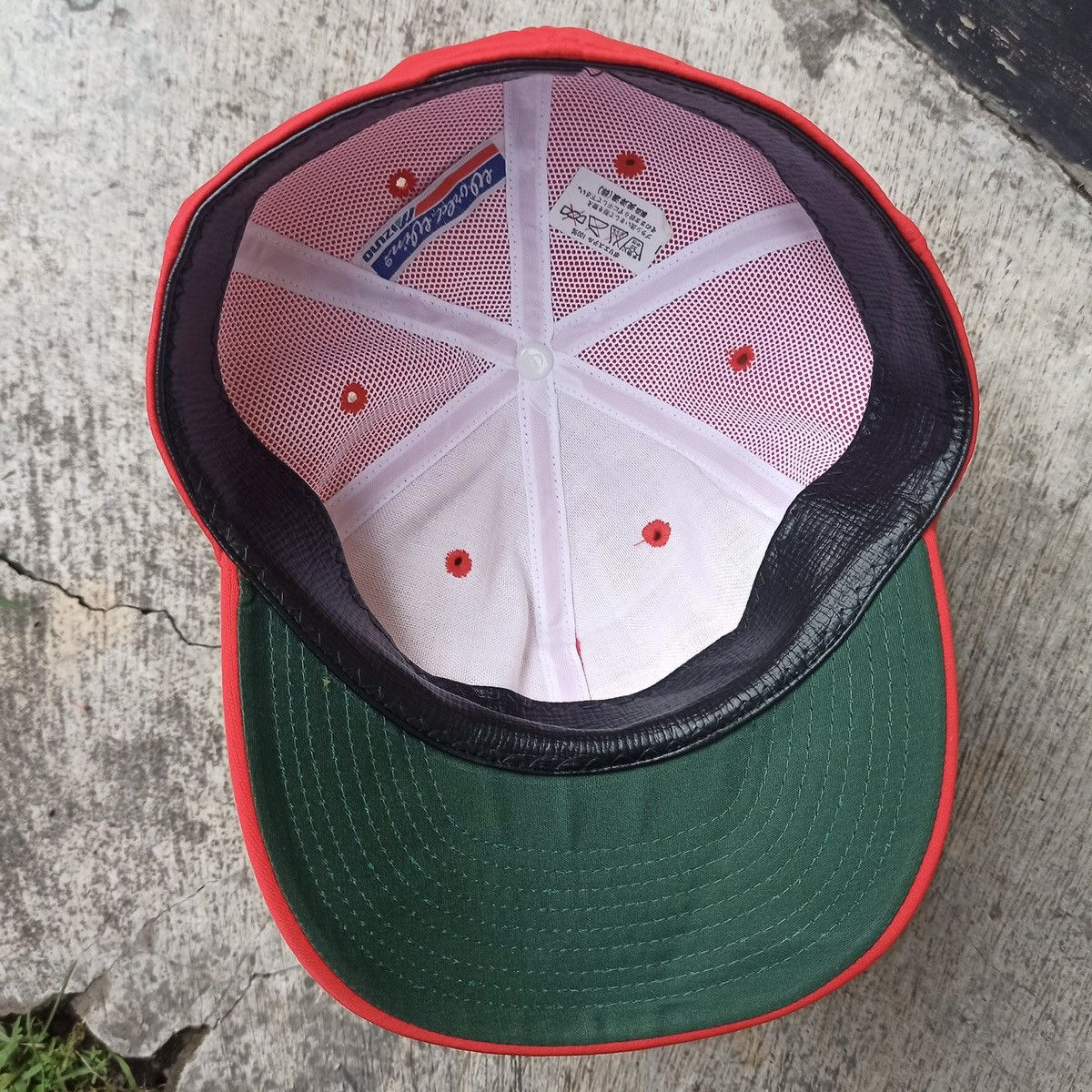 Hat Club × Mizuno × Vintage Sick.. initial M fitted hat with leather inner Size ONE SIZE - 10 Thumbnail