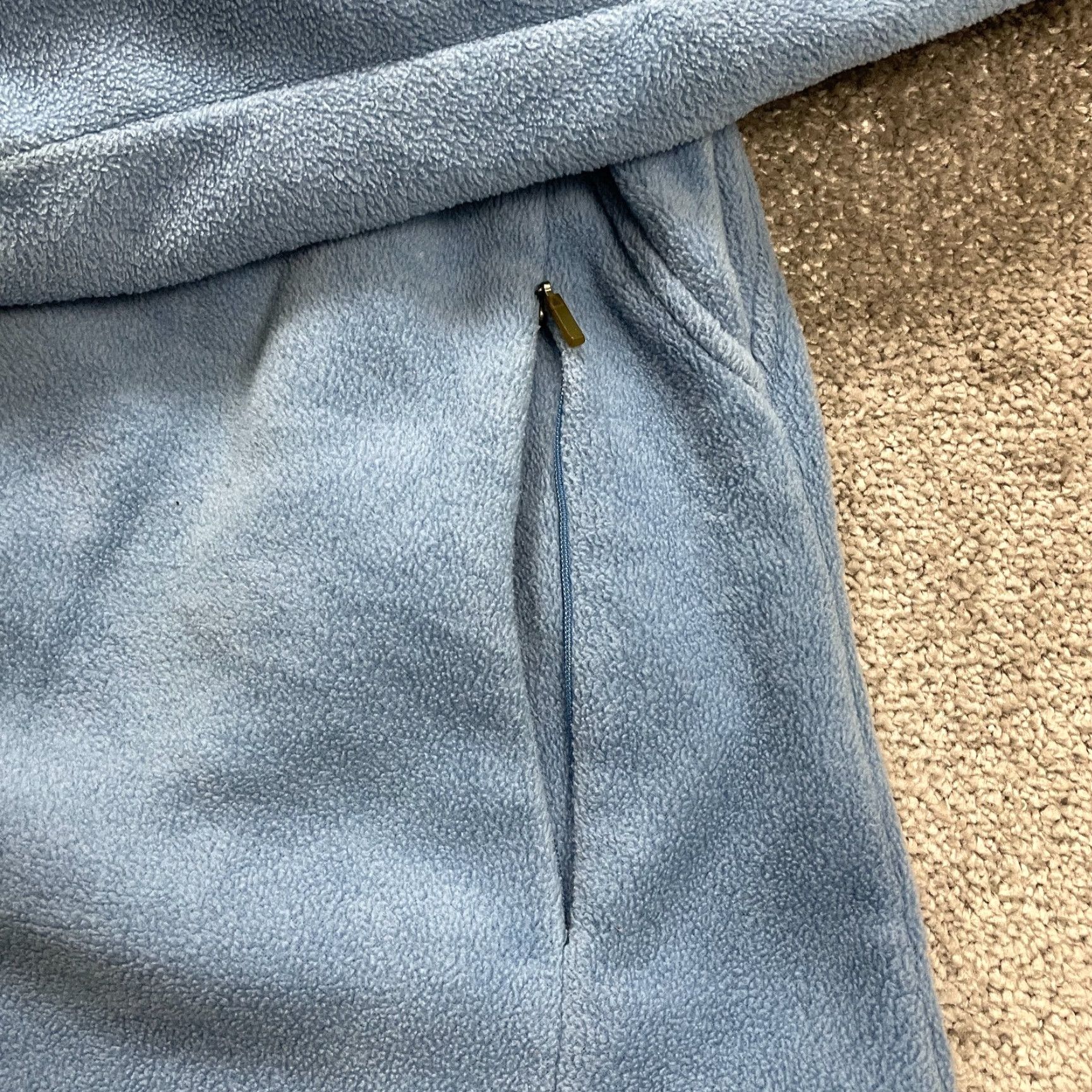 Vintage Columbia Vertex Interchange Core Fleece Jacket Womens XL Blue Full Zip Outdoor Jacket Size XL / US 12-14 / IT 48-50 - 7 Thumbnail