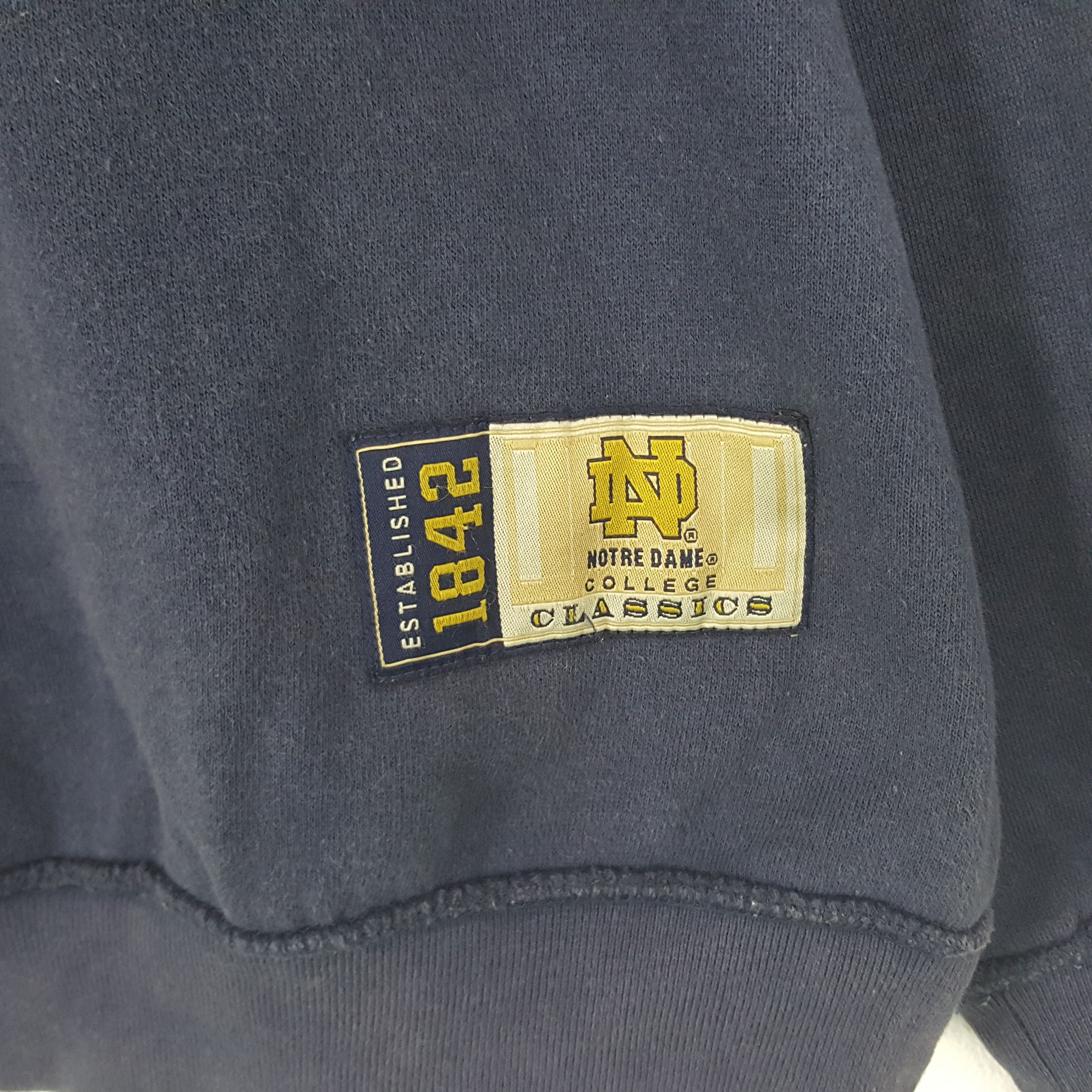 Lee × Vintage Vintage Lee Sport x Norte Dame Sweatshirt Size US XXL / EU 58 / 5 - 3 Thumbnail