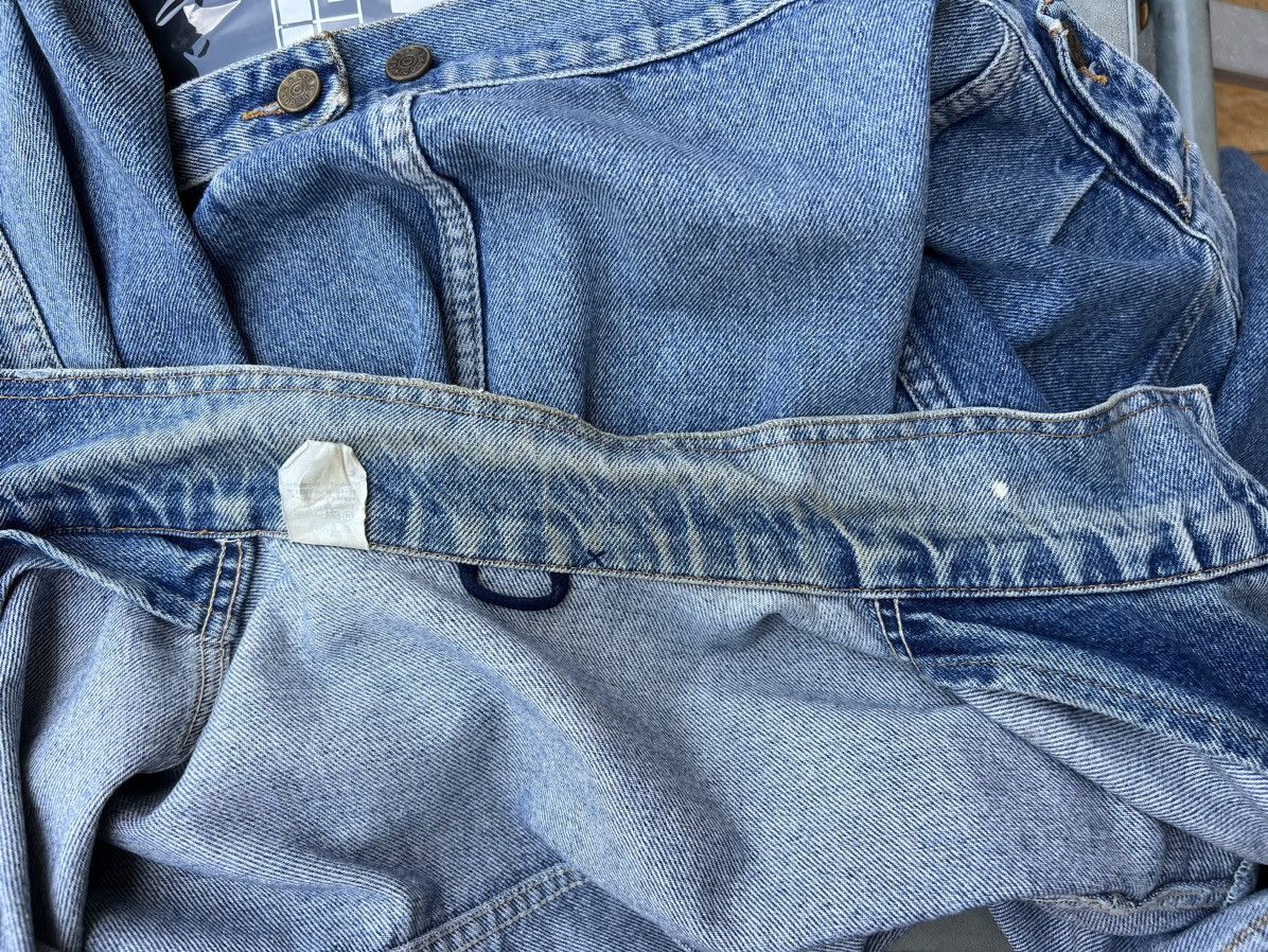Vintage VTG 80s 90s Lee Cooper Distress Fade Denim Trucker Jacket Size US L / EU 52-54 / 3 - 24 Thumbnail