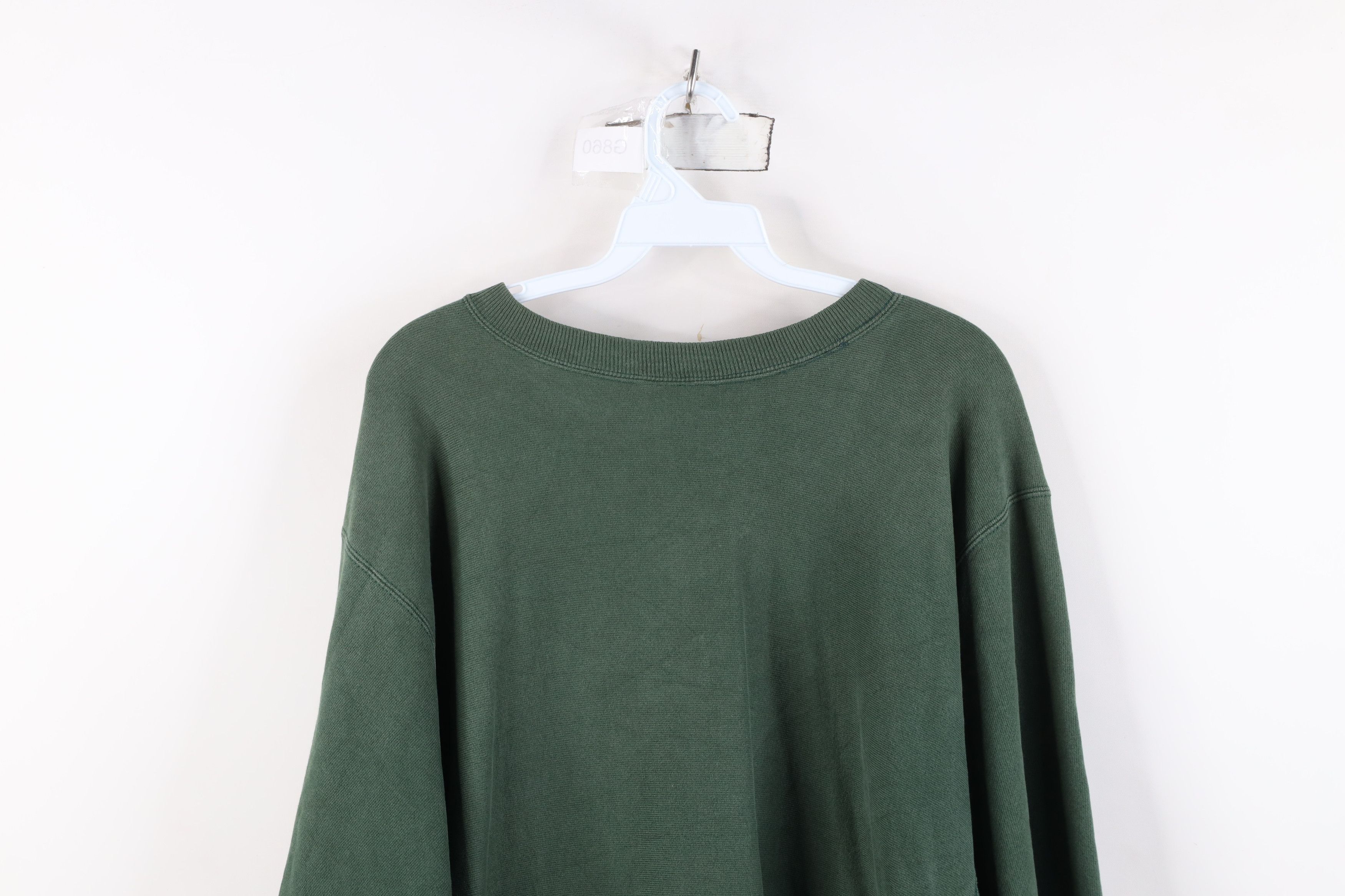 Champion Vintage 80s Champion Reverse Weave Rowing Sweatshirt Green Size US XXL / EU 58 / 5 - 14 Thumbnail