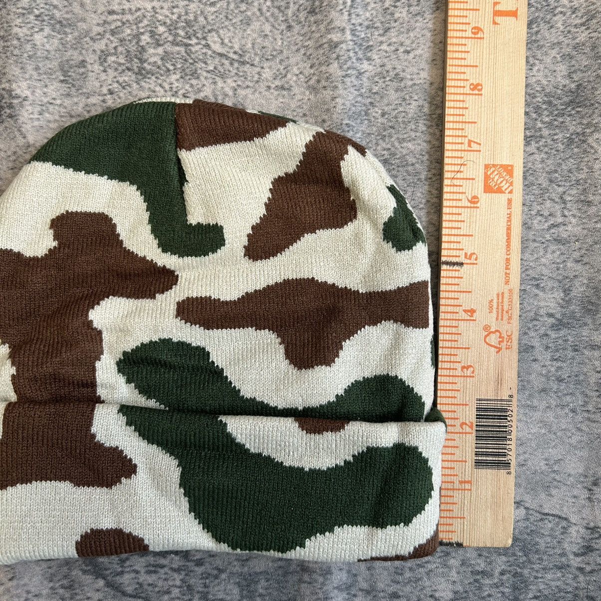 Japanese Brand × Realtree × Vintage Y2K 2000s Super soft all over camo tree print winter beanie Size ONE SIZE - 4 Thumbnail