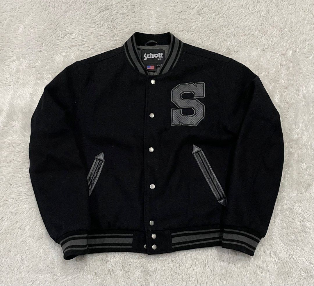 Schott Schott Nyc Varsity Woll Size US XL / EU 56 / 4 - 1 Thumbnail