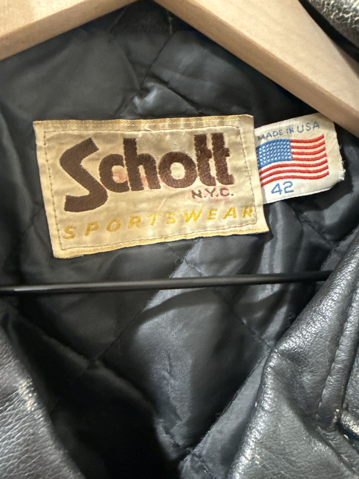 Schott Vintage Schott Perfecto Leather Jacket “THE SMITHS” Size US M / EU 48-50 / 2 - 6 Thumbnail