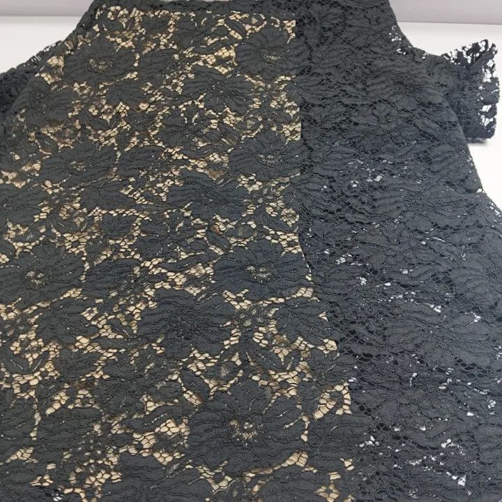 Gucci Gucci Gucci Black Lace Short Sleeve Dress -2506 Size US 38 / EU 54 - 7 Thumbnail