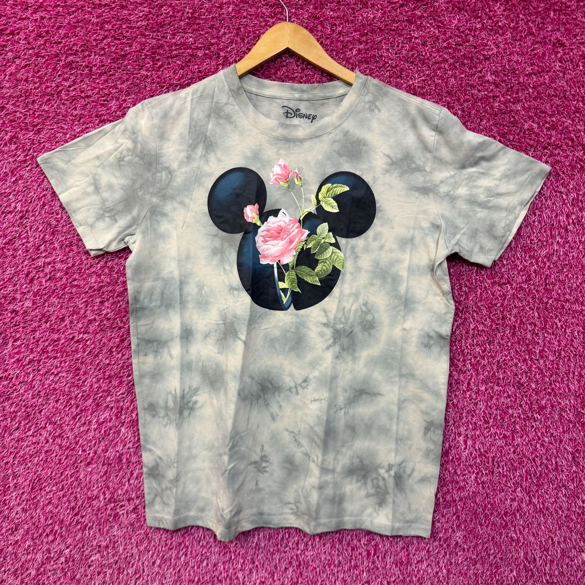 Disney Mickey Mouse Roses Tiedye women's T-shirt size 2XL Size US XXL / EU 58 / 5 - 1 Thumbnail