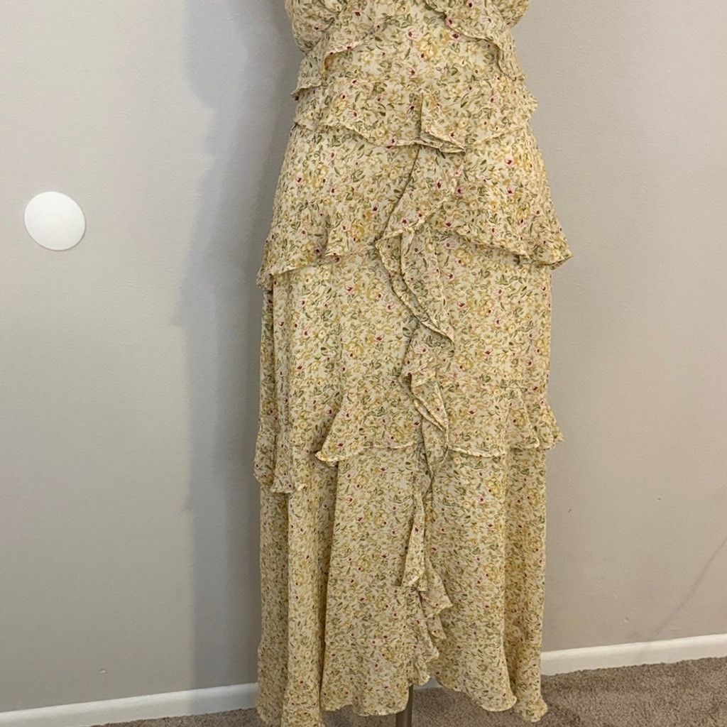 Other Astr Allie Floral Ruffle dress Size S / US 4 / IT 40 - 4 Thumbnail