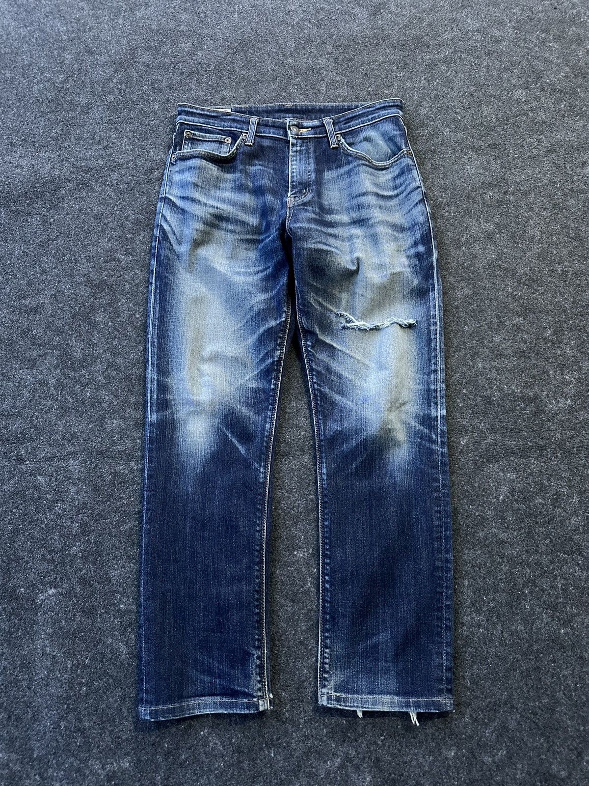 Edwin Vintage Edwin 503 Tokyo Fade Washed Denim 32x29 D294 Size US 32 / EU 48 - 1 Thumbnail