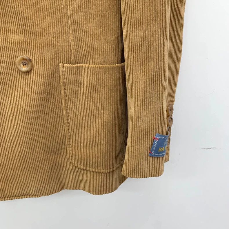 Gucci Gucci Brown cotton lapel double-breasted long-sleeved suit Size 46R - 4 Thumbnail